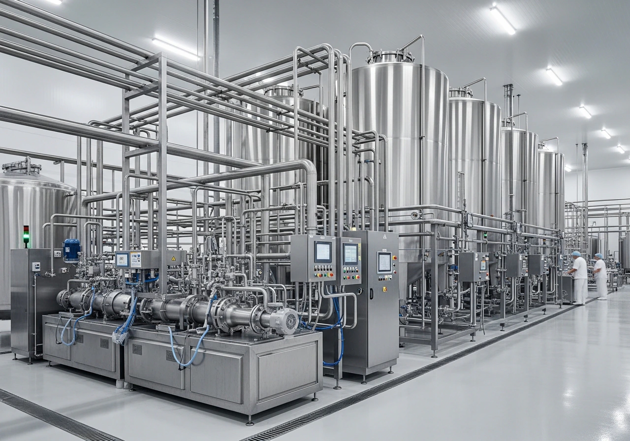 Dairy and Milk Chillers — industrial process cooling application by North Slope Chillers