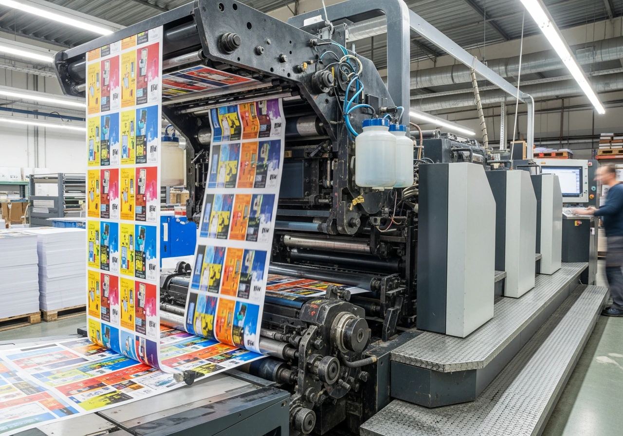 Printing Chillers — industrial process cooling application by North Slope Chillers