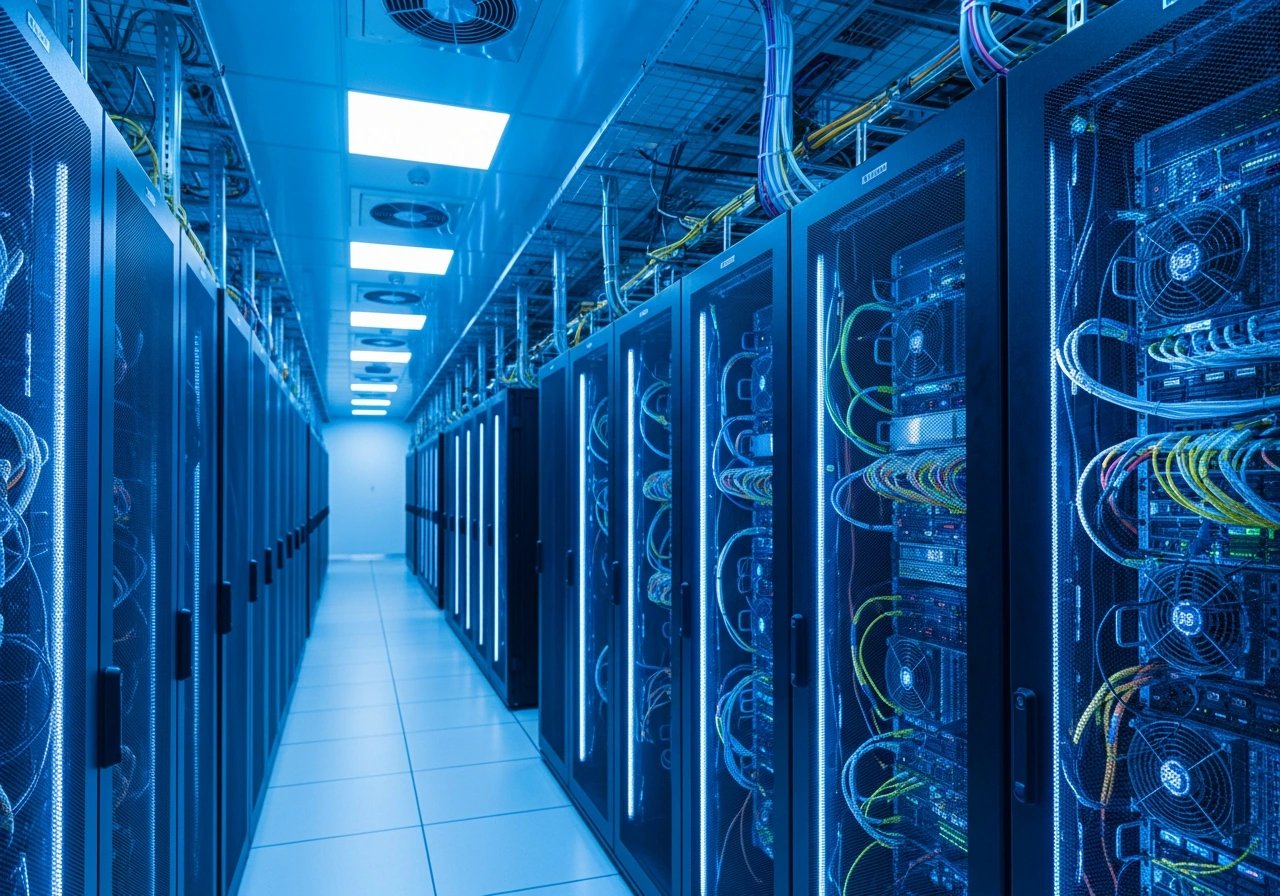 Server Room Cooling — industrial process cooling application by North Slope Chillers