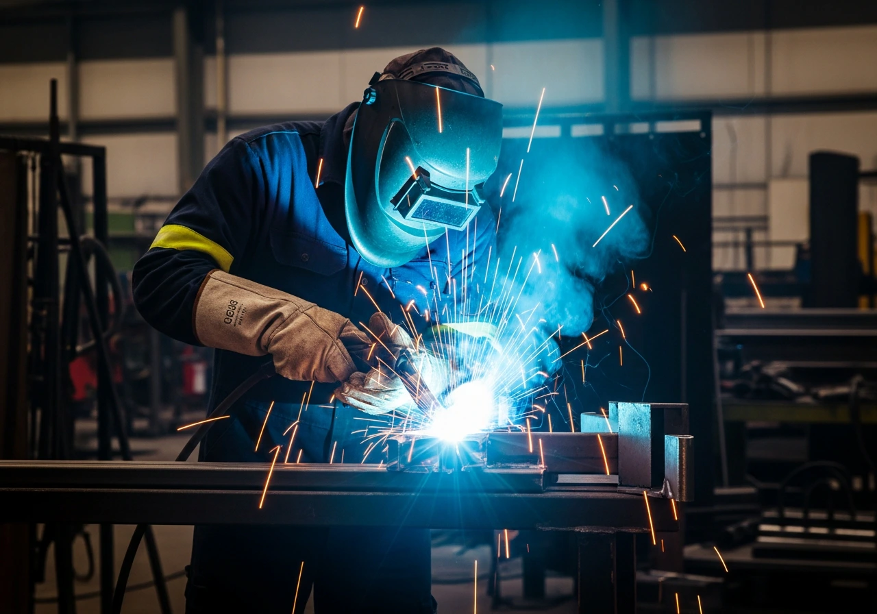 Welding Coolers — industrial process cooling application by North Slope Chillers